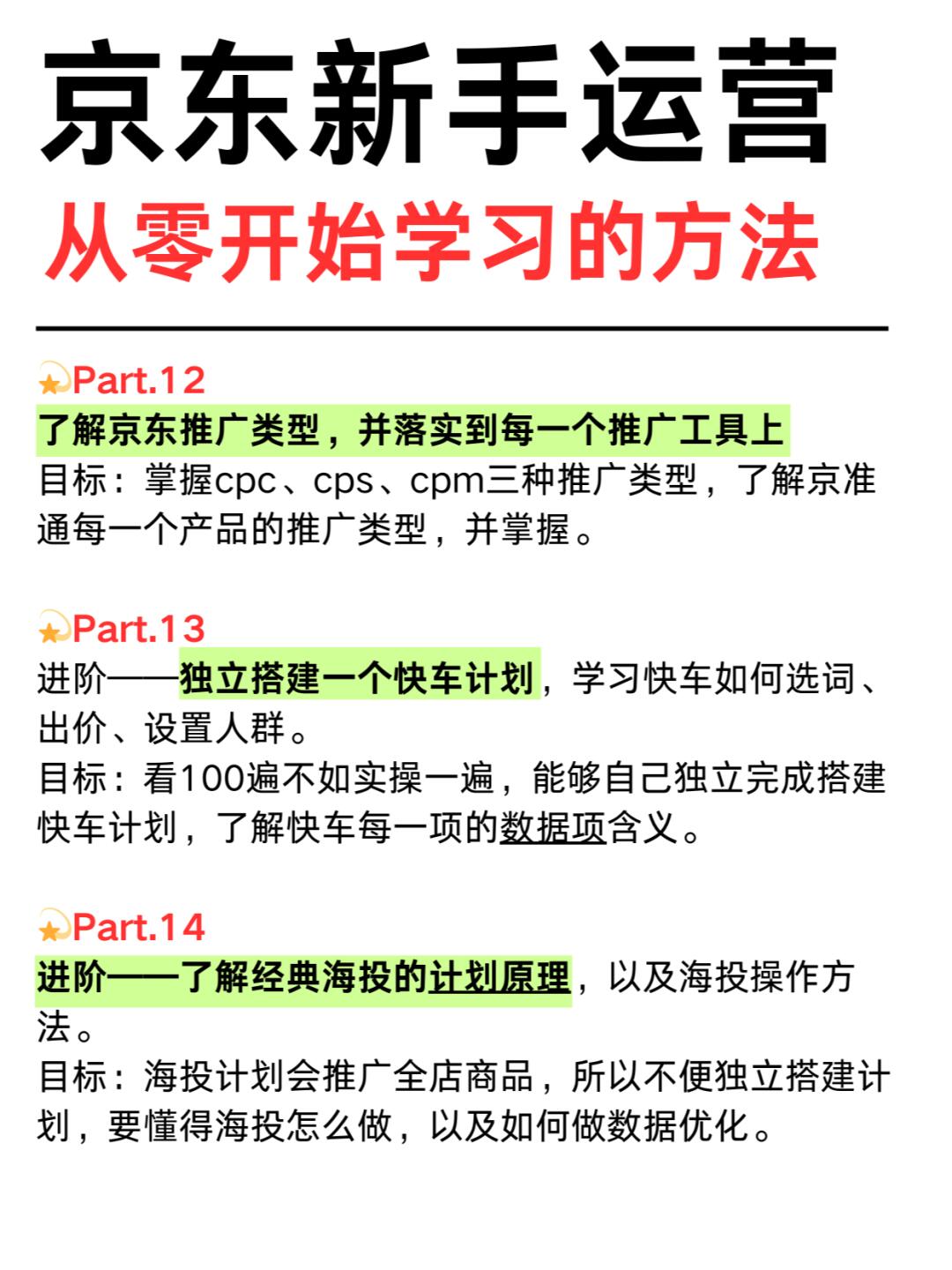 如何运营好京东店铺❓从零开始学习方法