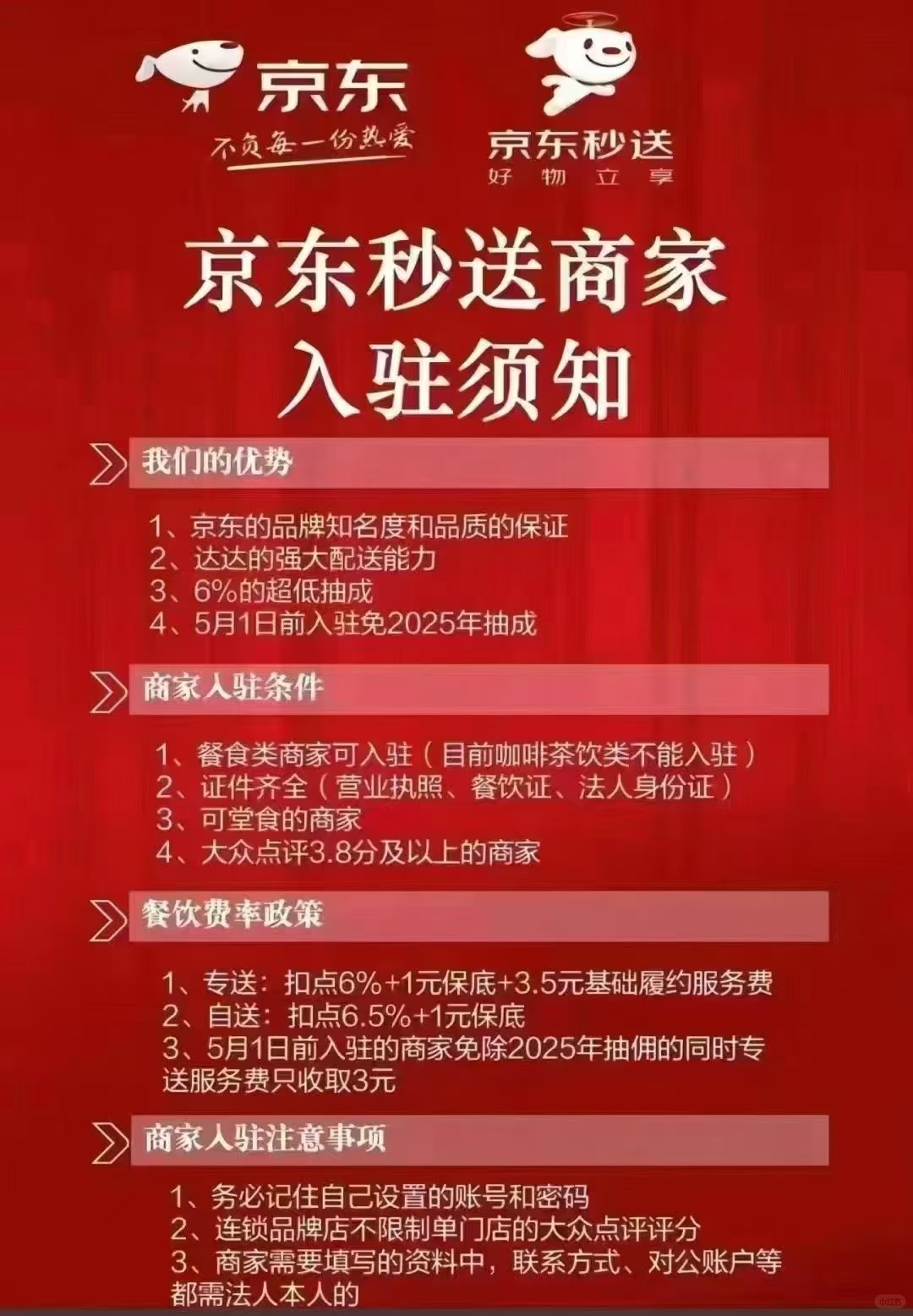 京东秒送正式入驻。
