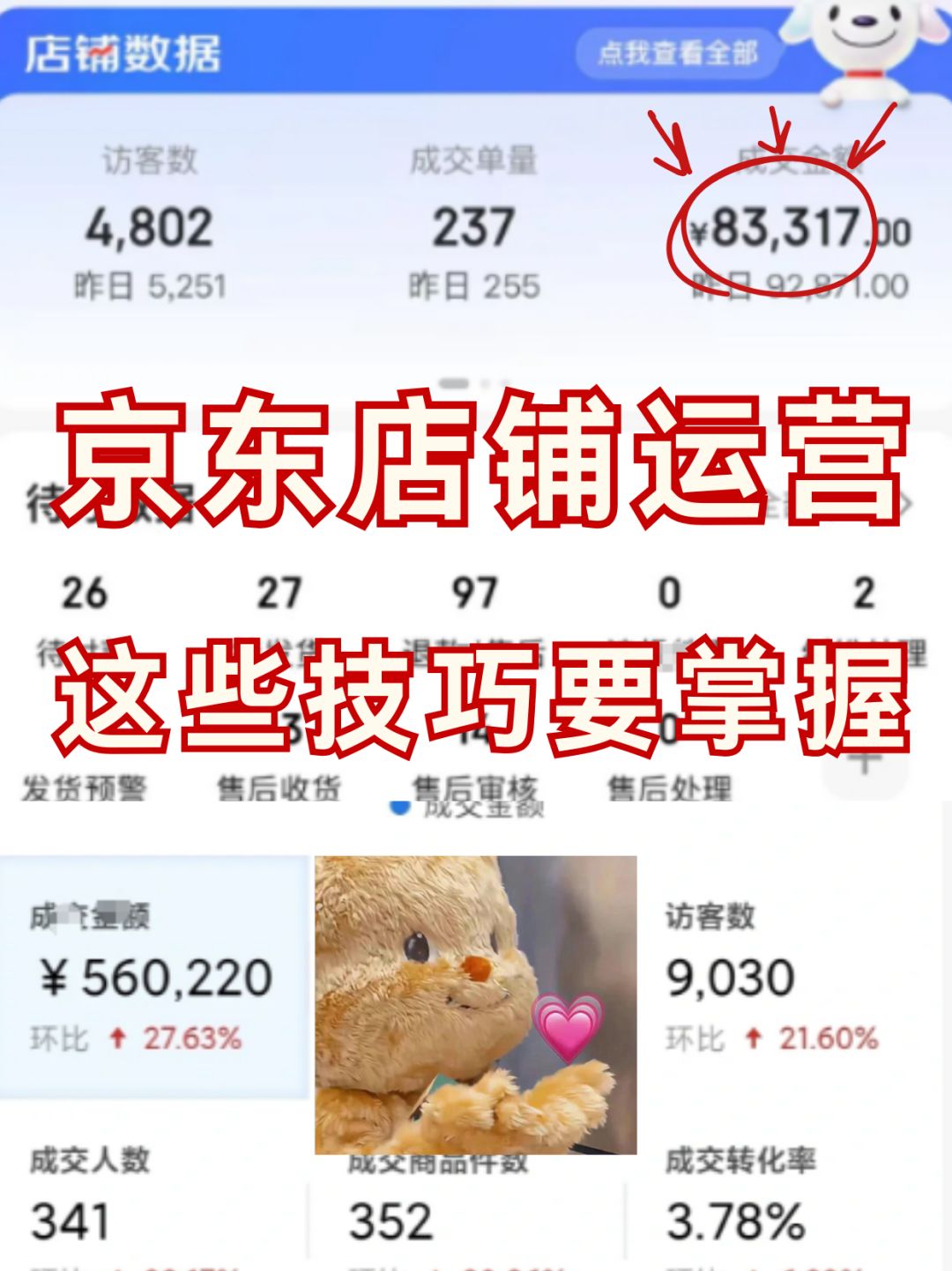 京东店铺运营核心有两点❗掌握技巧是关键