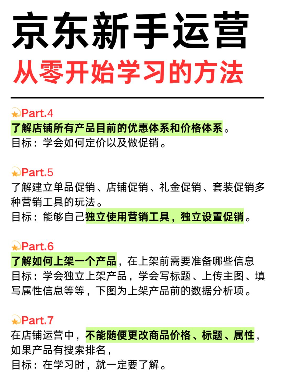 如何运营好京东店铺❓从零开始学习方法