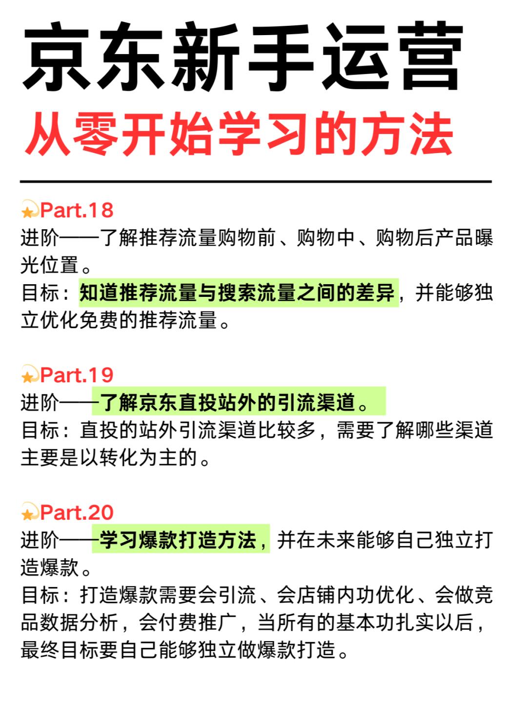 如何运营好京东店铺❓从零开始学习方法