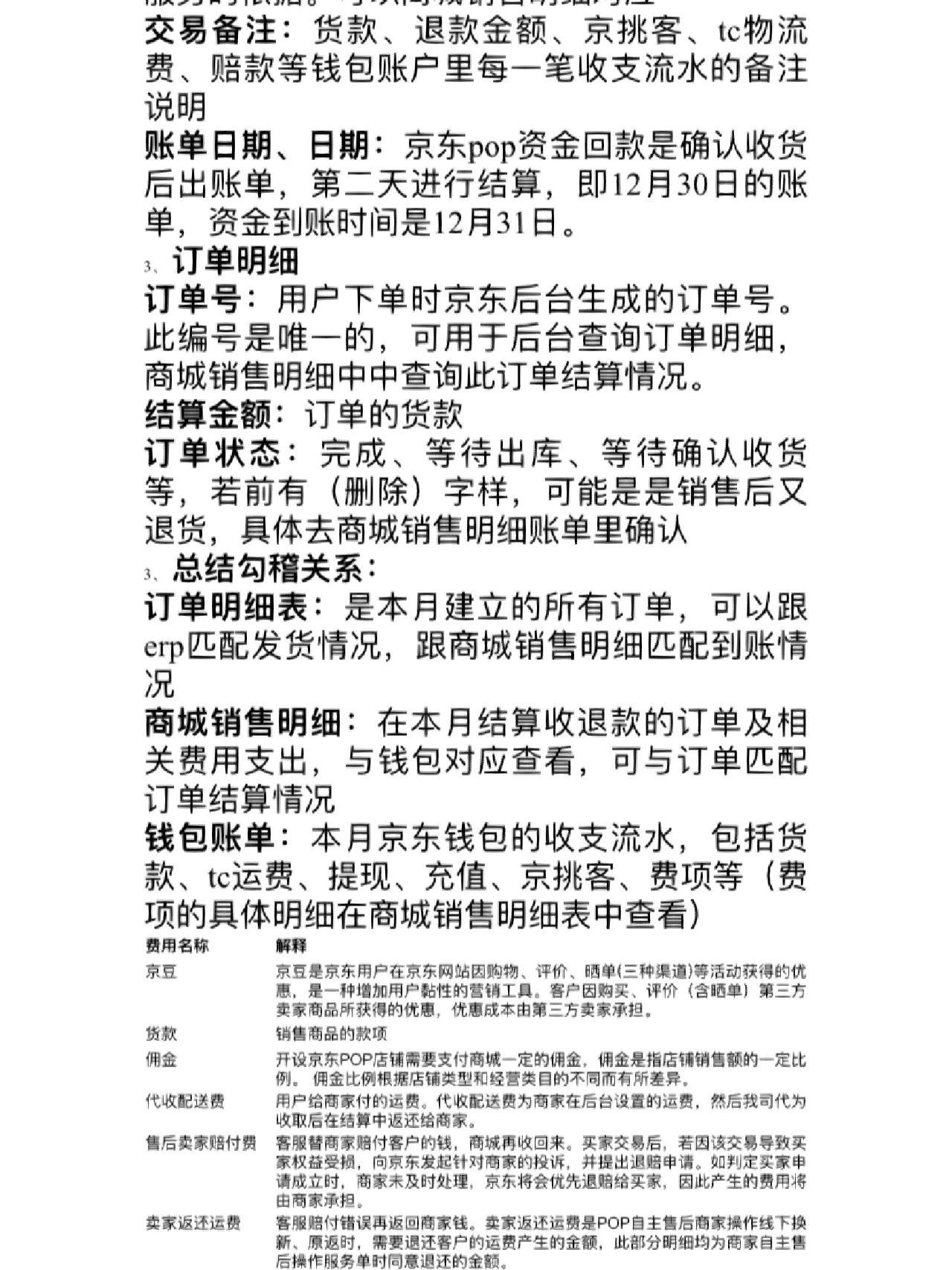 %title插图%num 电商会计|京东pop订单导出、账单字段讲解p1-p4京东pop账单导出 ...