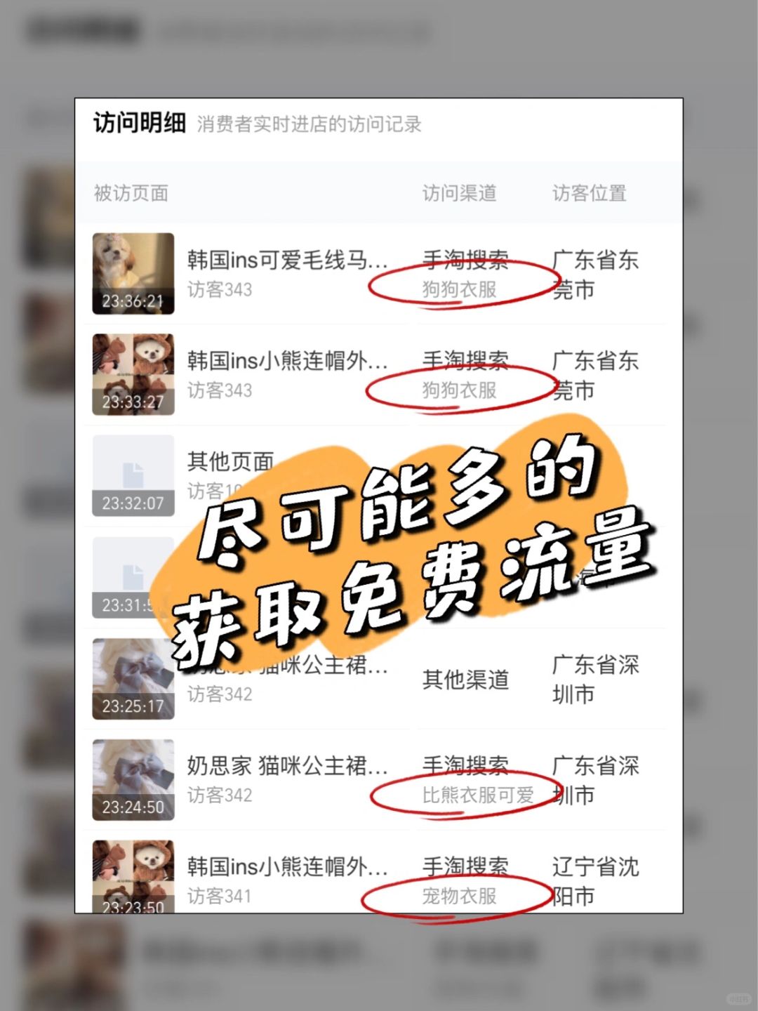 新手开淘宝｜❗️❗️店铺流量哪里来？