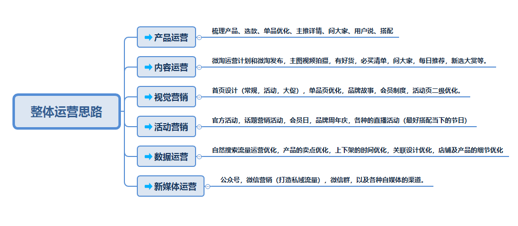 天猫淘宝整体运营思路分享，助你赢在未来~!