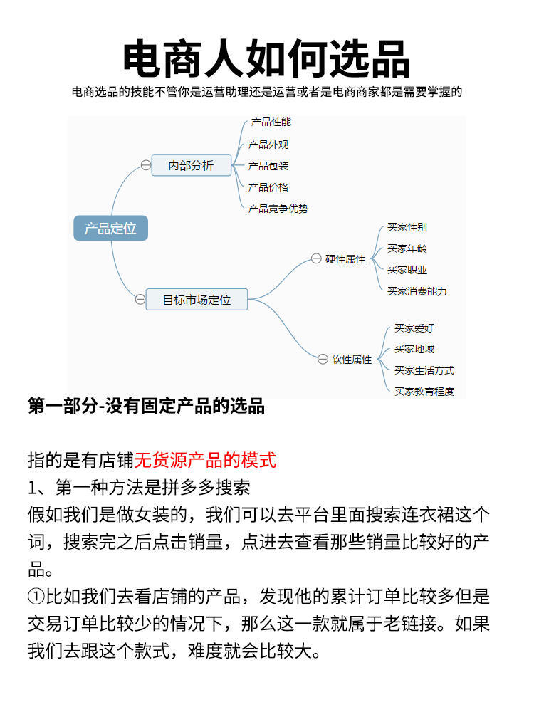 电商选品看这一篇就够了