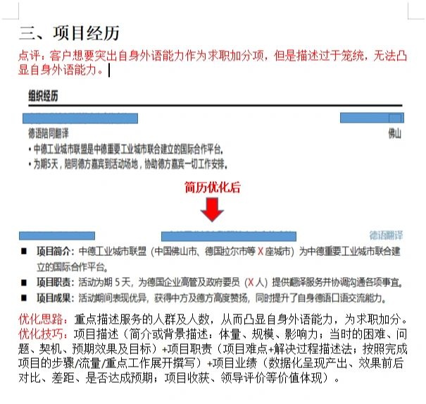 %title插图%num 品类运营简历优化,获得对方高度认可
