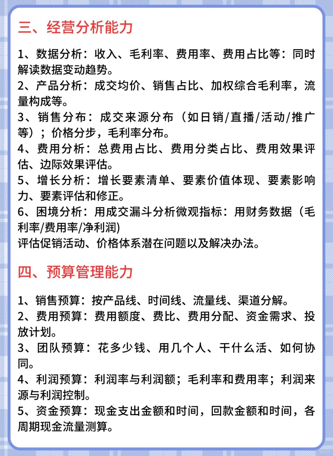 电商运营总监需要具备的十项能力