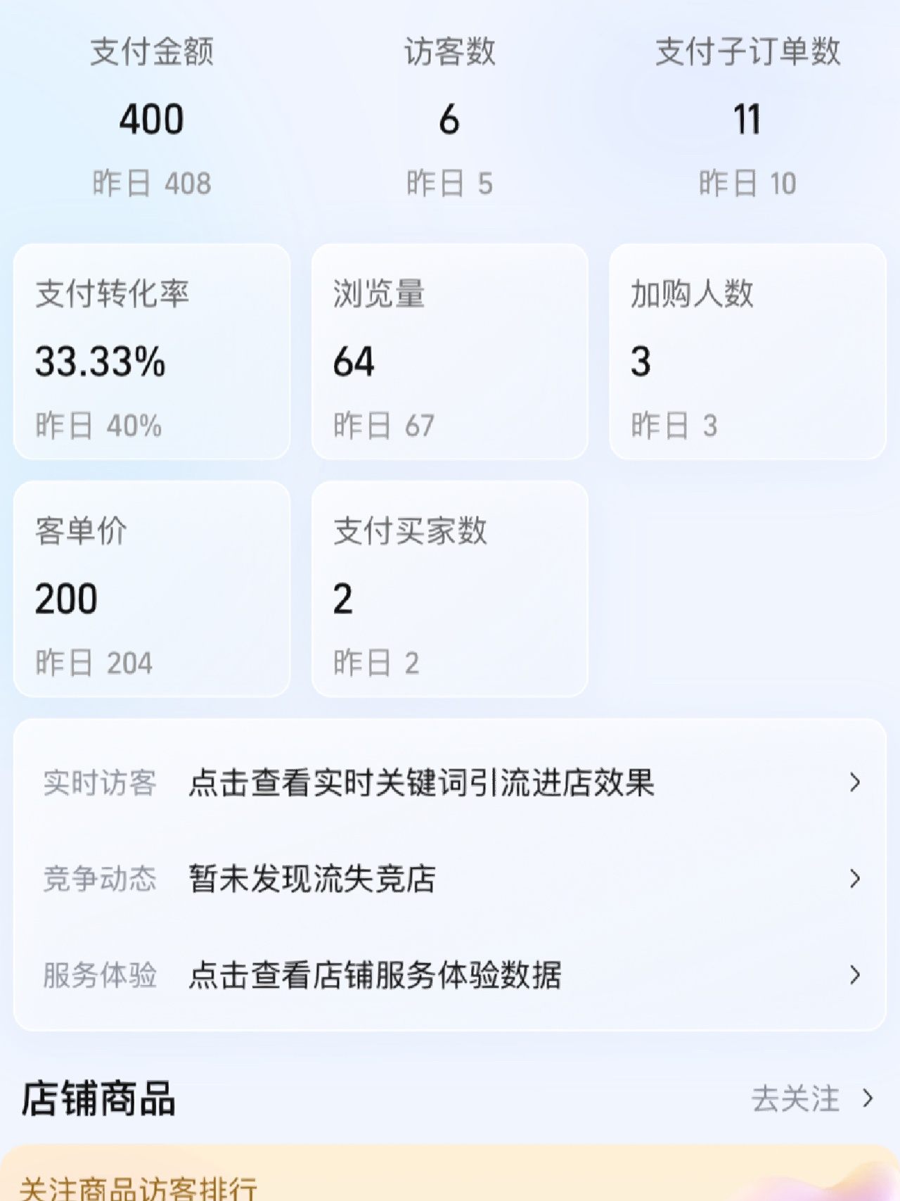 淘宝零基础开花店第七天