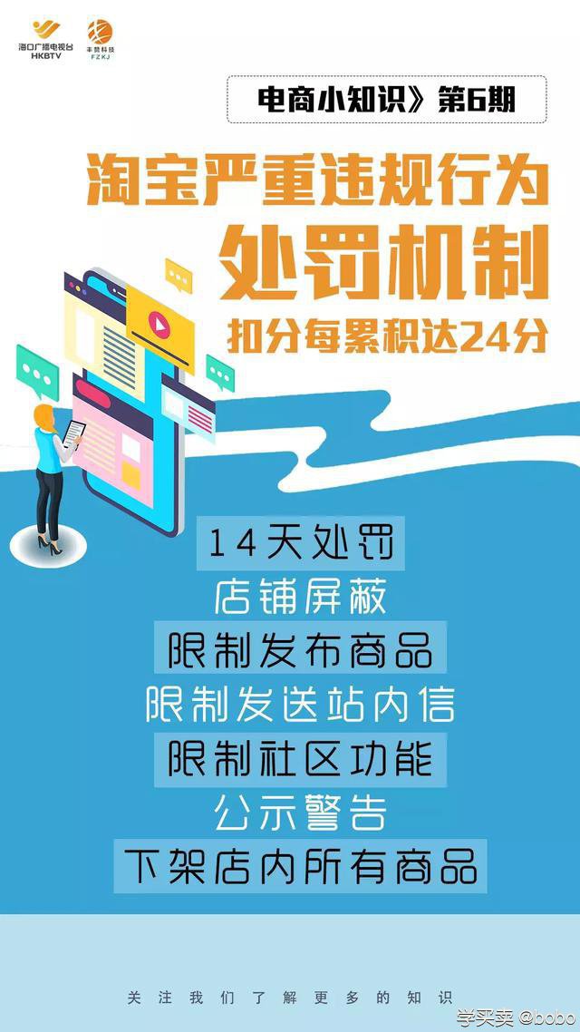 %title插图%num 电商高压线:触犯规则会有什么处罚?《电商小知识》第6期