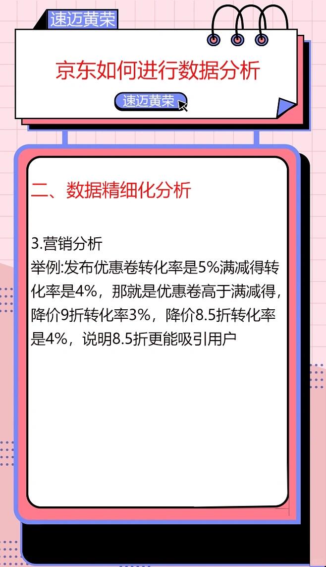 JD如何进行数据分析