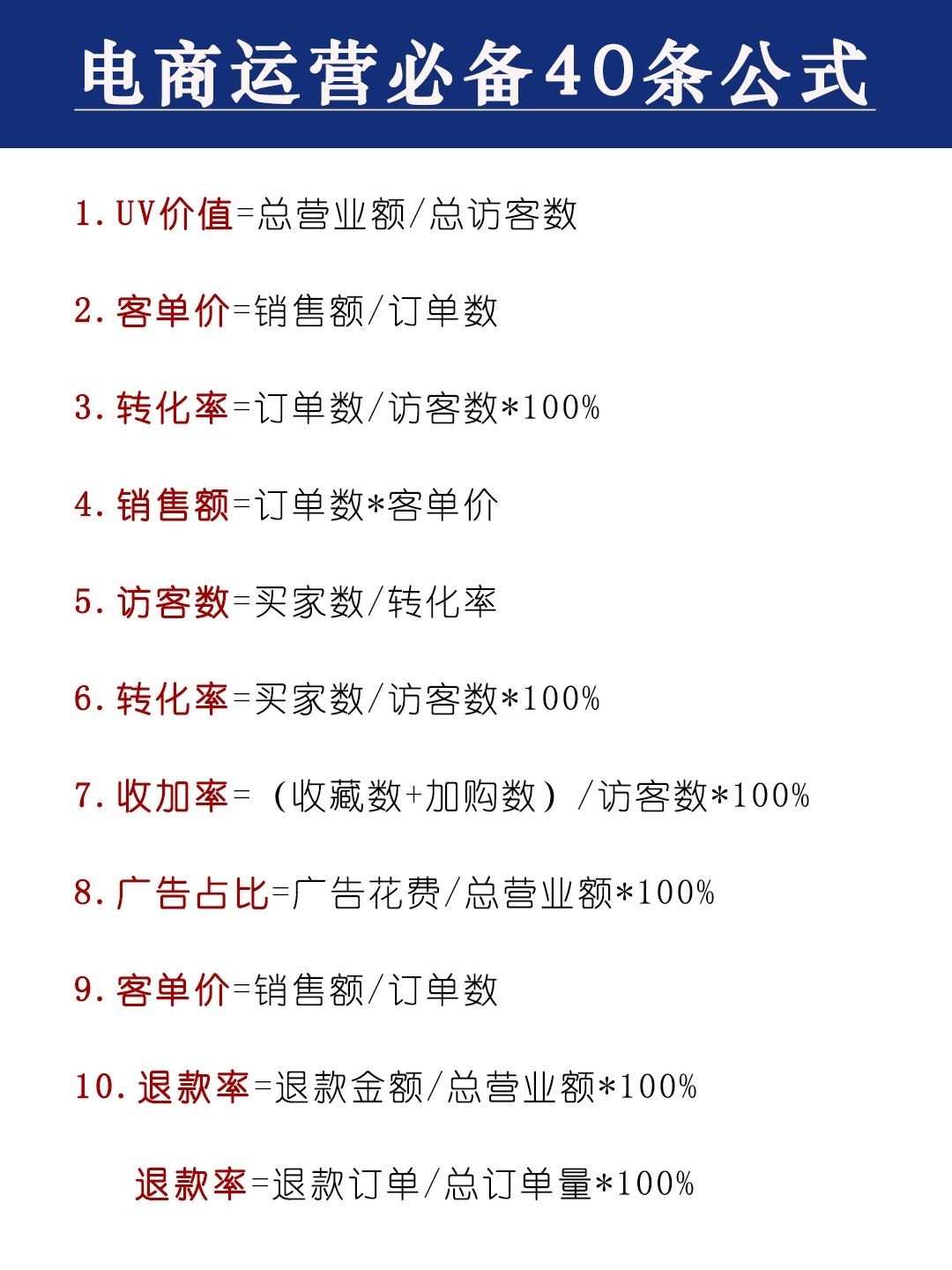 运营必知