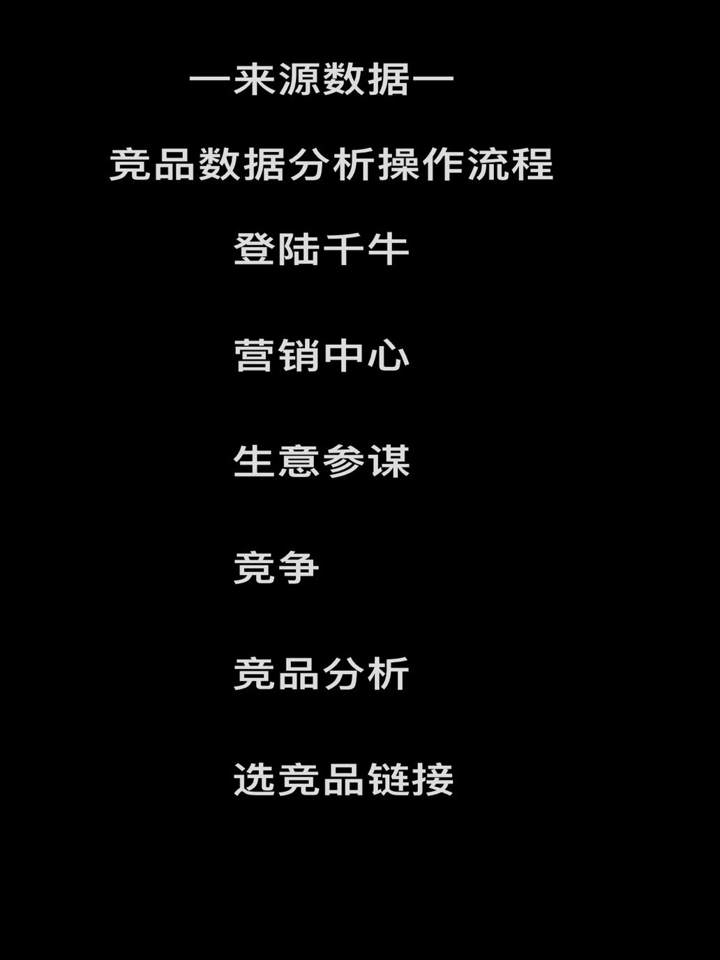 电商运营65条专业术语解答！！！