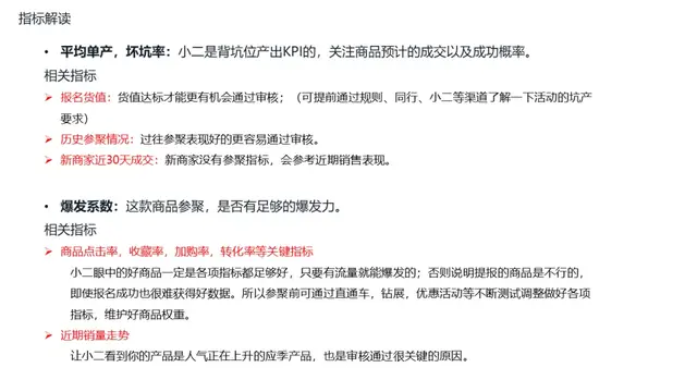 参与聚划算的审核逻辑揭秘