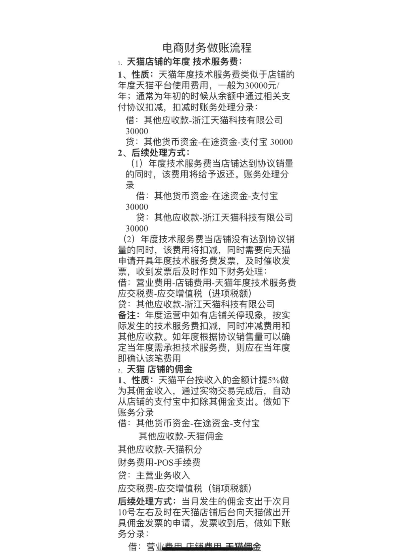 宝宝们给大家分享电商会计做账流程电商会计其实说难也不难，说不 ...