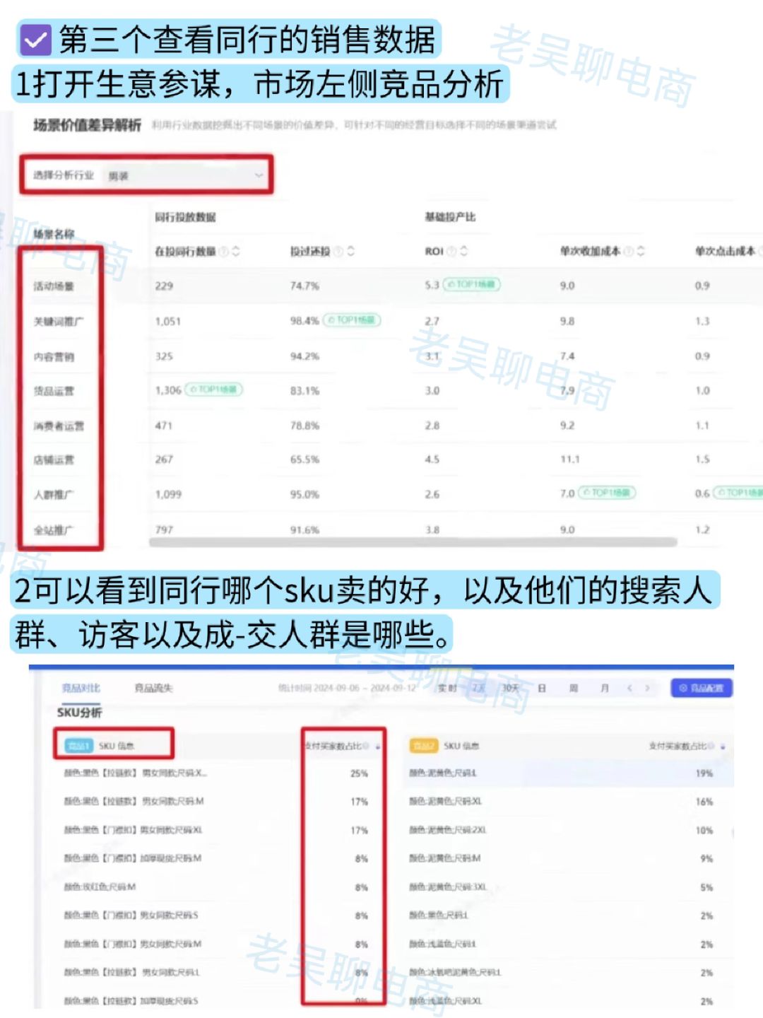 淘宝三个功能查看同行竞品数据