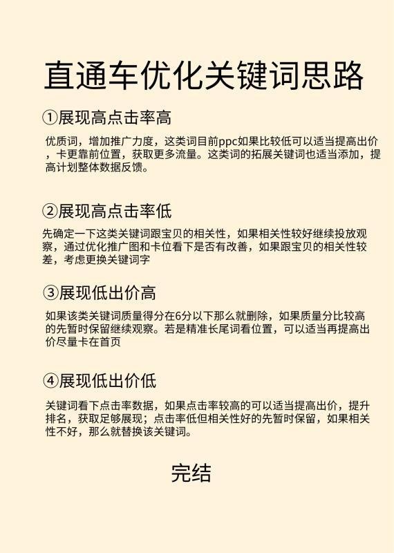 直通车推广思路创作灵感