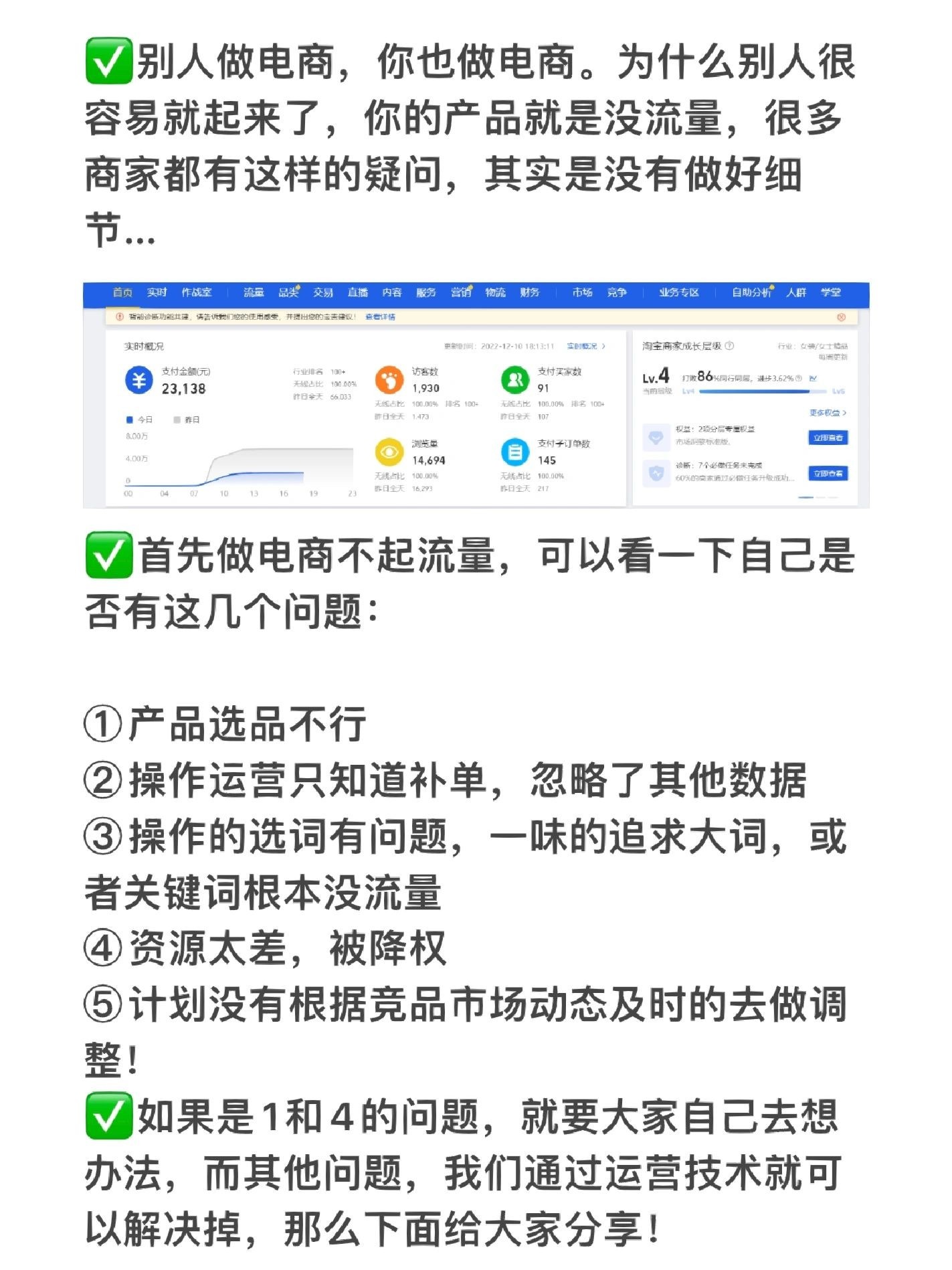 分享做了8年电商我的起店运营步骤❗️别人做电商，你也做电商。 ...