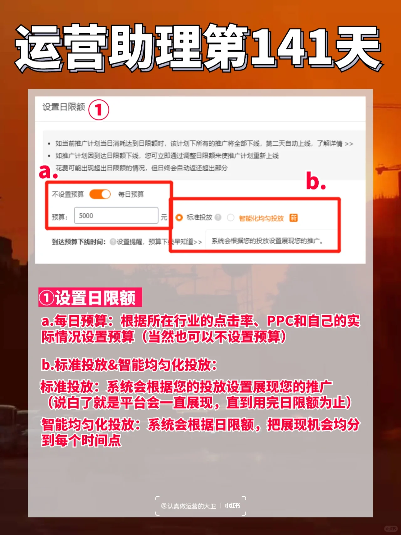 电商运营：什么是直通车的基础四大项设置？