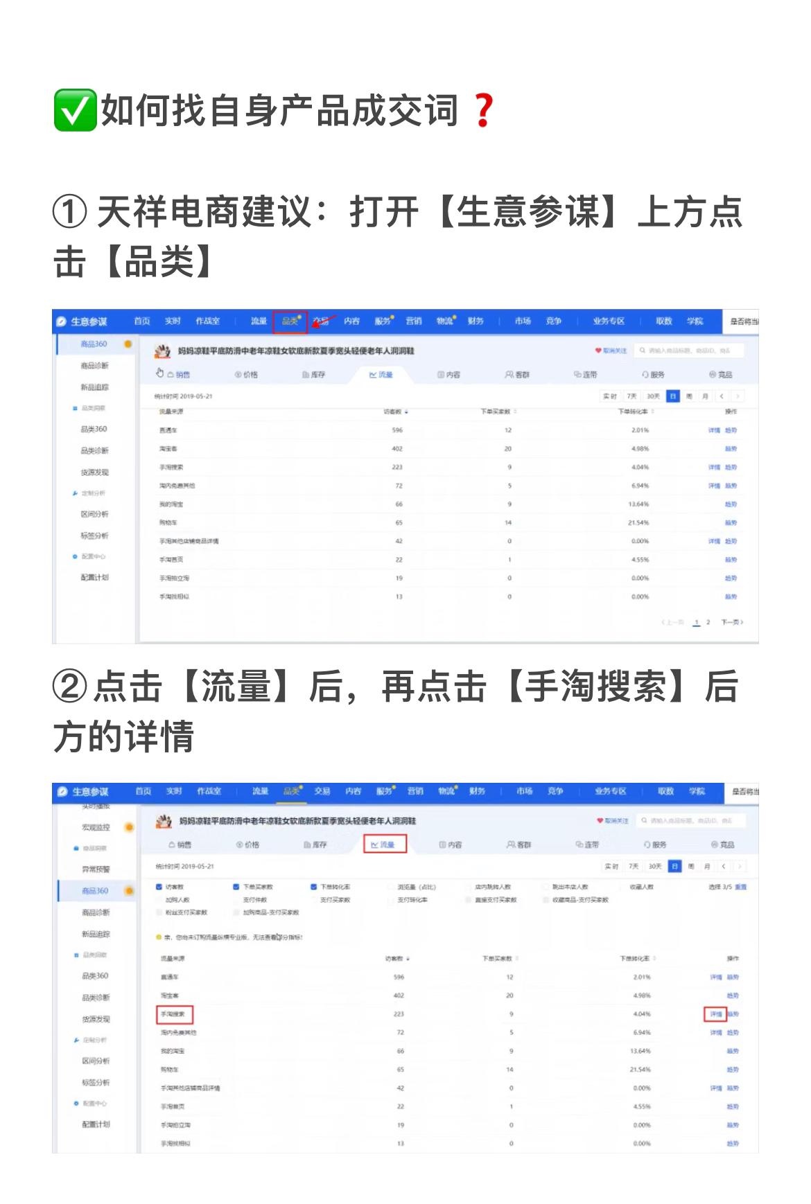 直通车选词技巧