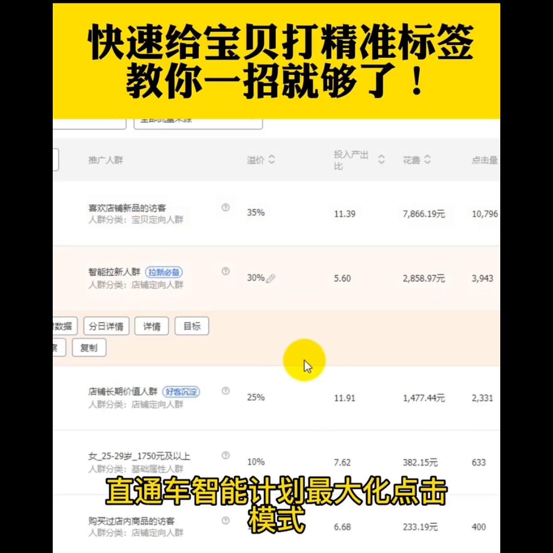 %title插图%num 直通车快速打精准标签