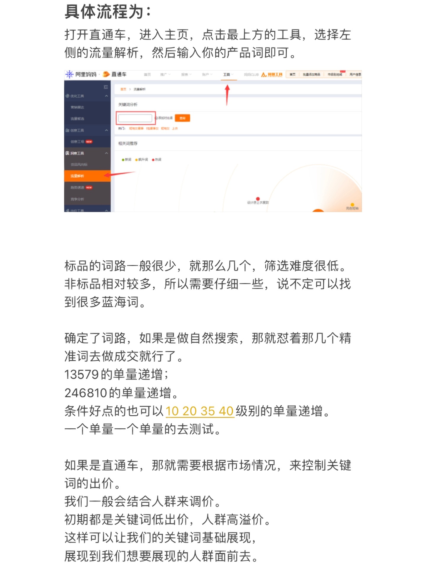 淘系三大巨头直通车、自然搜索、引力魔方思路