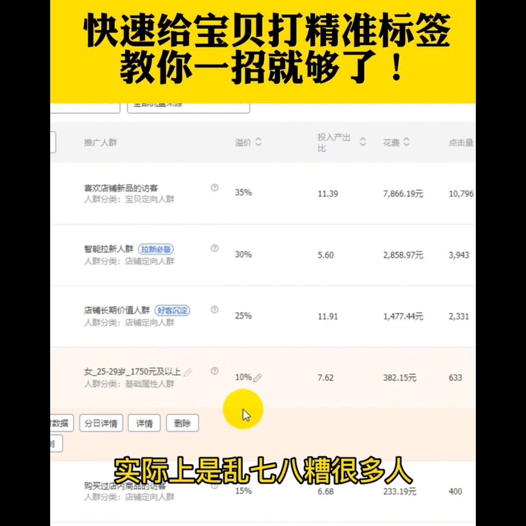 %title插图%num 直通车快速打精准标签